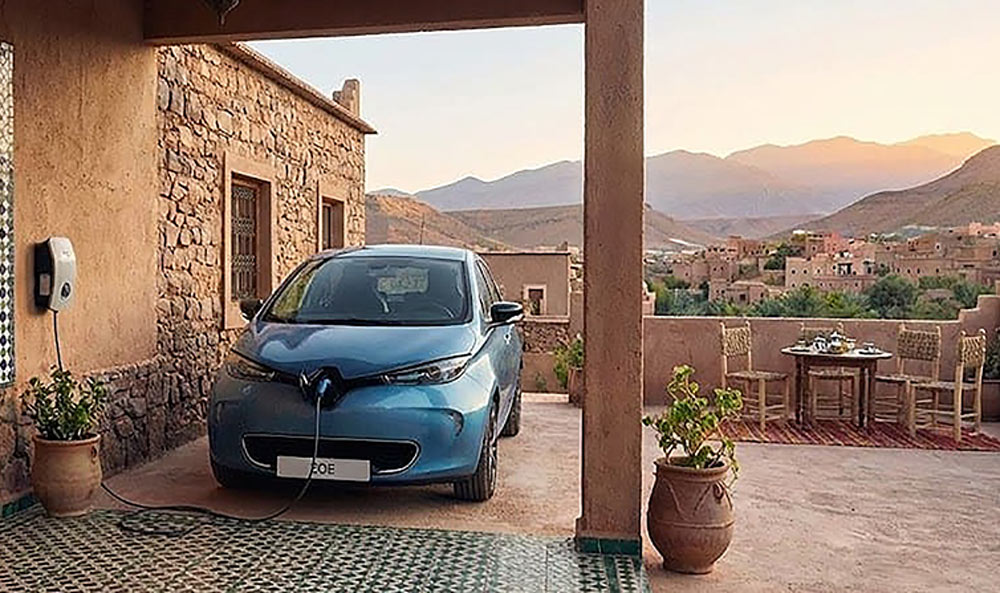 Borne de recharge Maroc